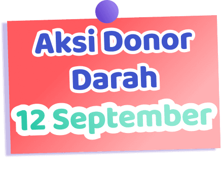 Aksi Donor Darah - 12 September